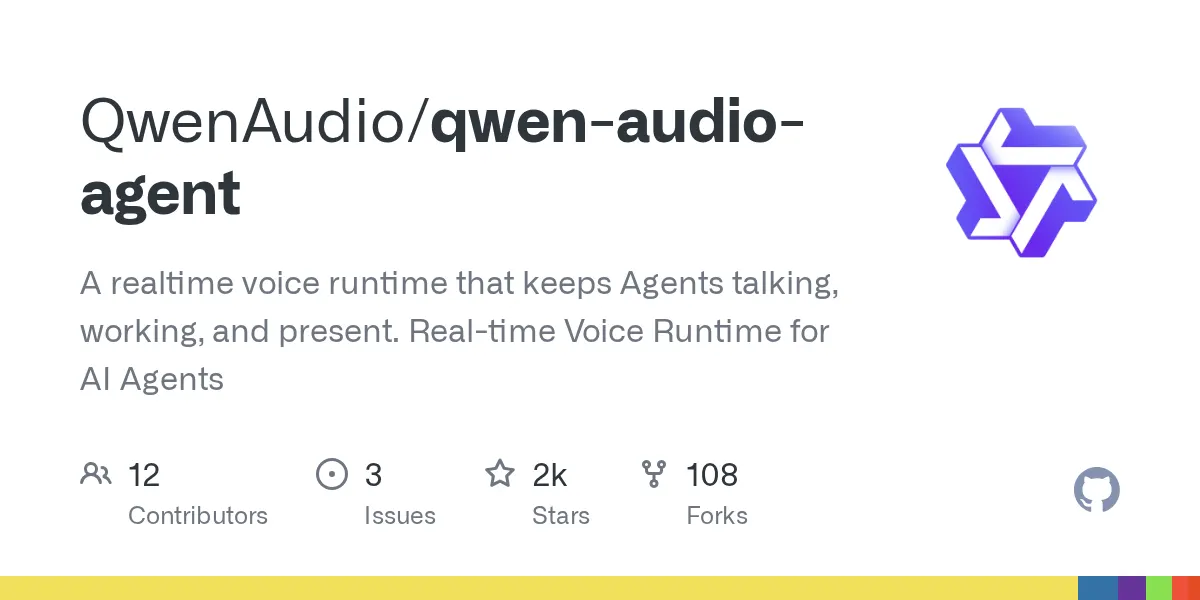 Alibaba released a real-time voice runtime that keeps agents talking while working