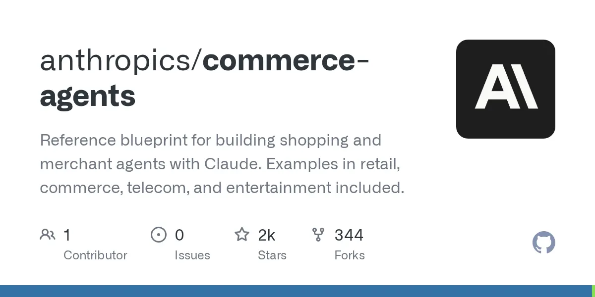Anthropic released an open-source blueprint for Claude commerce agents