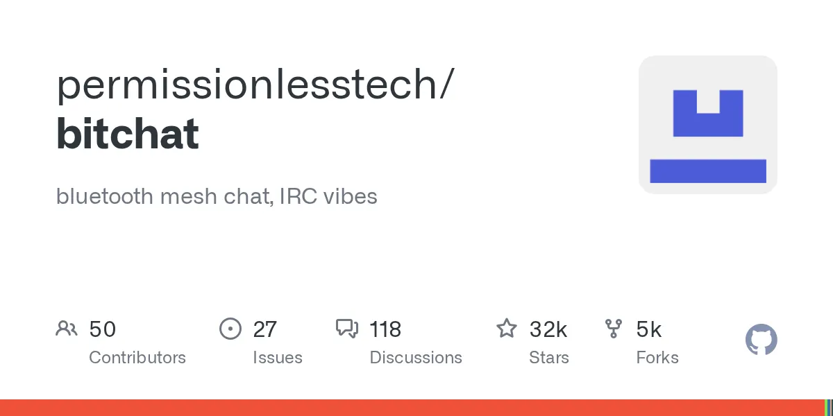 A chat app with no internet and no servers gained 1,700 stars in a day