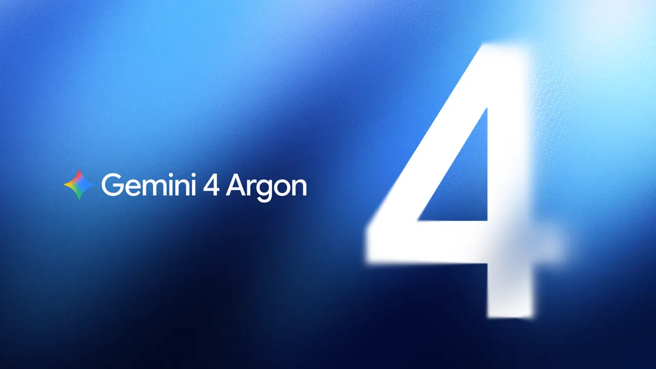 Google announces Gemini 4 Argon, but you can't use it yet