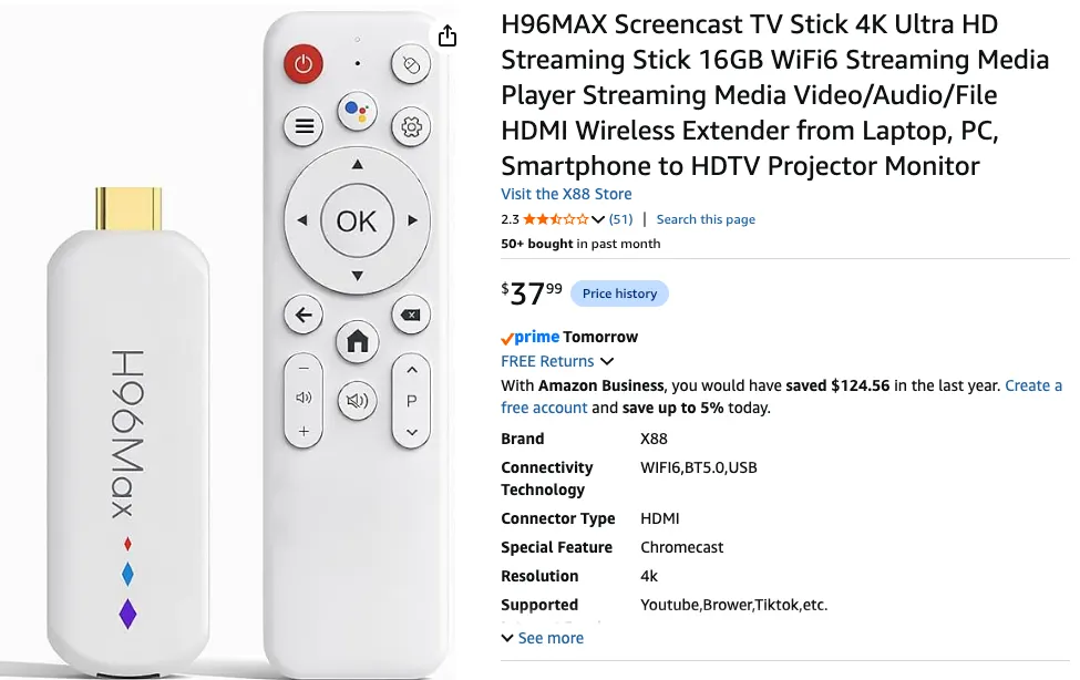 Android TV stick giá rẻ đang âm thầm cày quảng cáo và "cho thuê" mạng nhà bạn