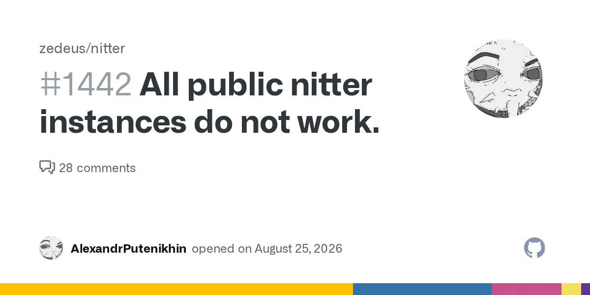 X shuts down open-source frontend Nitter