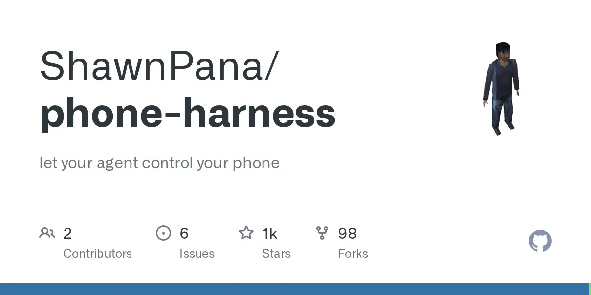 phone-harness lets AI agents drive your physical iPhone