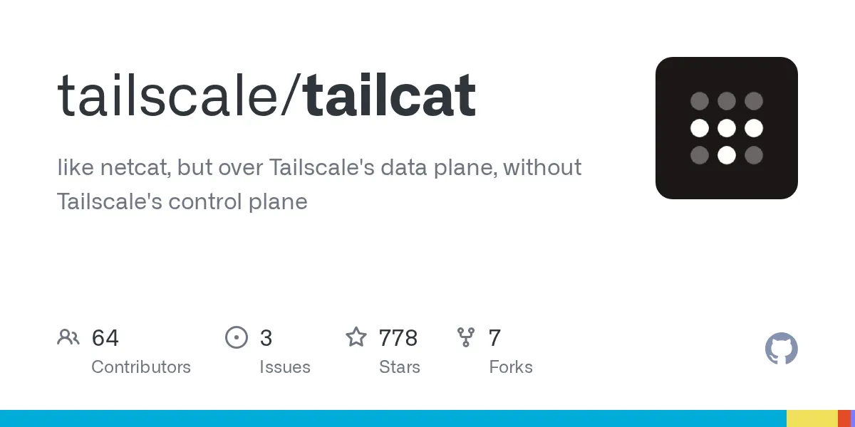 Tailcat brings netcat simplicity to encrypted Tailscale tunnels
