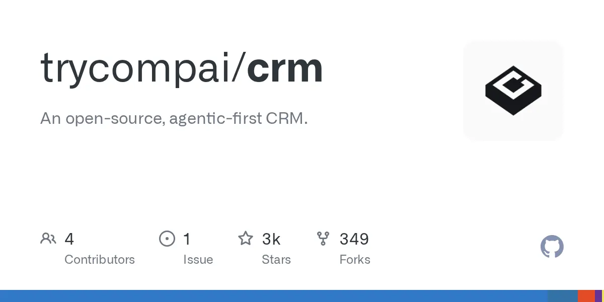 CRM nguồn mở nơi AI agent tự vận hành workflow